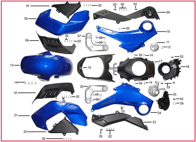 Plastica Pitsterpro STR Izquierda Tanque
