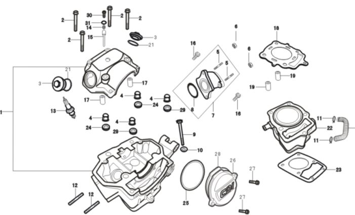 Guia Valvulas Pitsterpro XTR 250 LC 2009-11