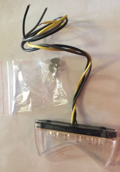 Luz Stop LED + Placa Pitsterpro LXR 250 / Kayo K6