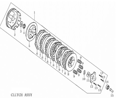 [PB00999-B1/28] Resorte Manzana Clutch Pitsterpro / Kayo 150 – 160cc