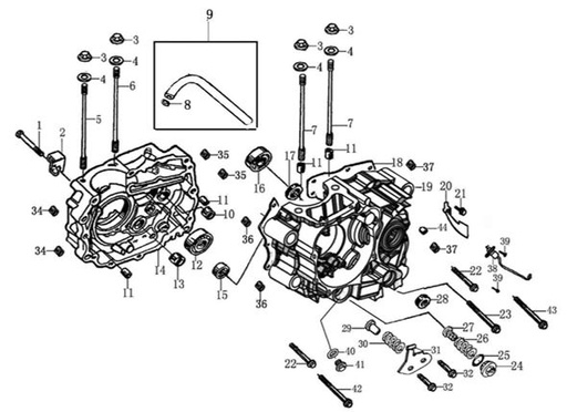 [DC01068-B1/D1] Sensor Indicador Cambios Loncin LX / CG 150