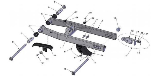 [FCMU02-BC/C3] Tapa Arrancador Pitsterpro XTR250 LC 2009-11