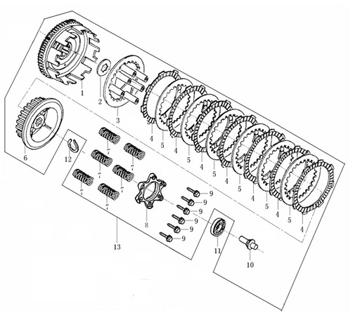 [BB02039-B1/L1] Tuerca con Final 5x13mm