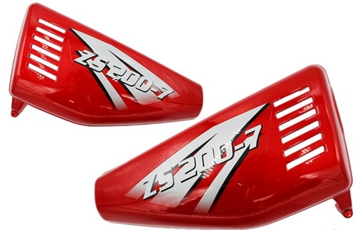 [CM02299-OF/PA] Cobertores Plasticos Tapas Laterales Freedom ZS, Formula Nano, Loncin CG, Katana CG O Similar, Revisar Menú Con Colores Disponibles