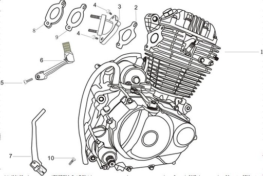 [BB00461-B1/C2] Empaque Carburador Kit Pitsterpro XTR 250 2014-20