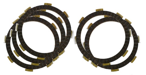 [DC00360-OF/X7-CG/ZS] Fibras Clutch Kit Honda CG 125 / Freedom ZS 150 / loncin CG 150 o Similar (5 fibras)