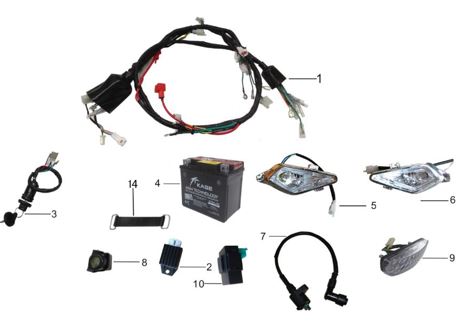 [PB01056-B2/E21] Luz Stop Cuadraciclo Kayo AT 110